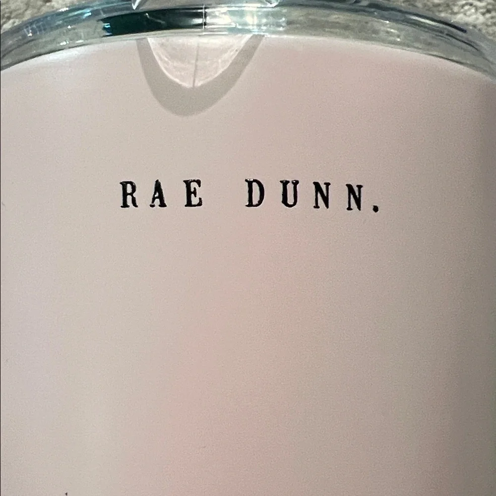 Rae Dunn Pink 'Auntie' Tumbler